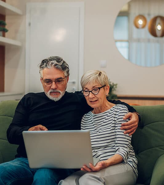 senior-couple-computer - Meurer & Potter, P.C. Why an Estate Plan Annual Review Protects Your Assets